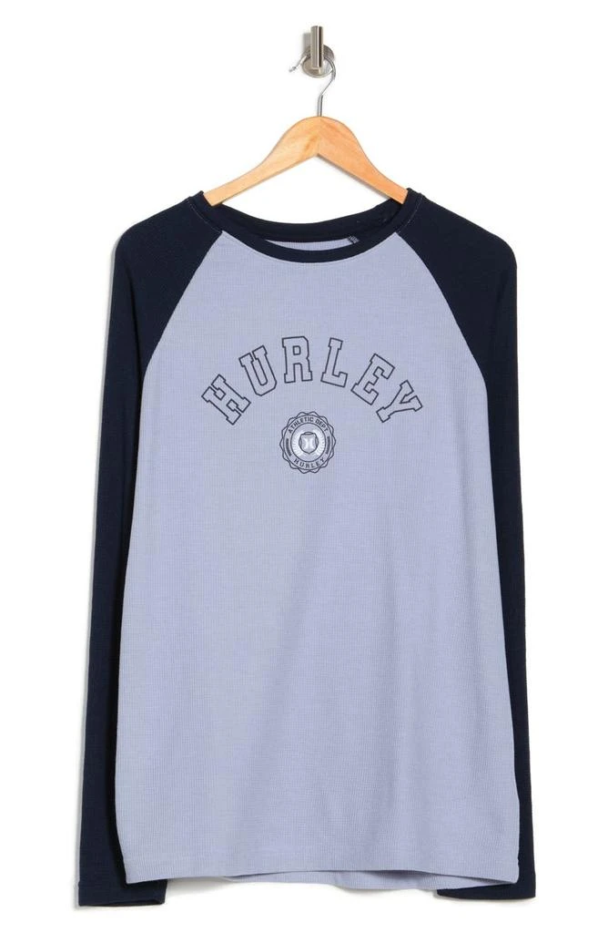 商品Hurley|Freshman Long Raglan Sleeve Thermal T-Shirt,价格¥91,第3张图片详细描述