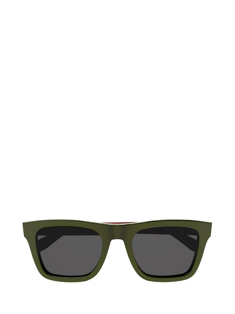 Alexander McQueen Eyewear Square Frame Sunglasses商品第1张图片规格展示
