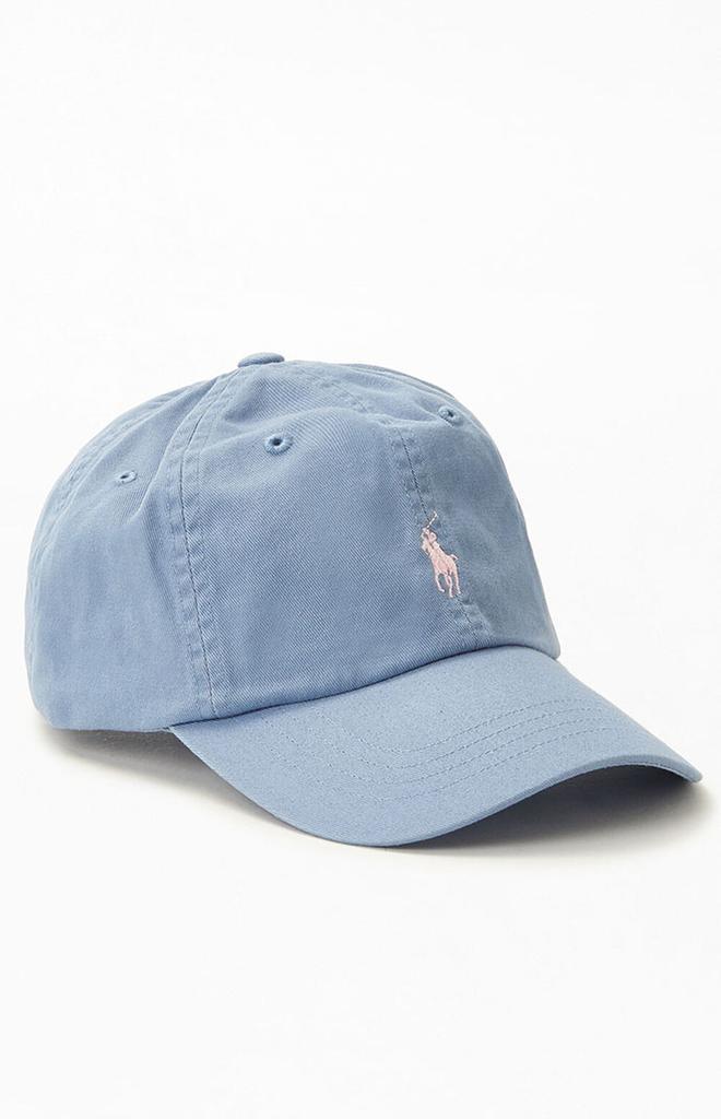 商品Ralph Lauren|Blue Classic Chino Dad Hat,价格¥368,第1张图片