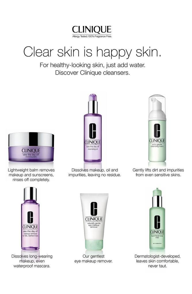 商品Clinique|Take the Day Off Makeup Remover for Lids, Lashes & Lips,价格¥97-¥172,第6张图片详细描述