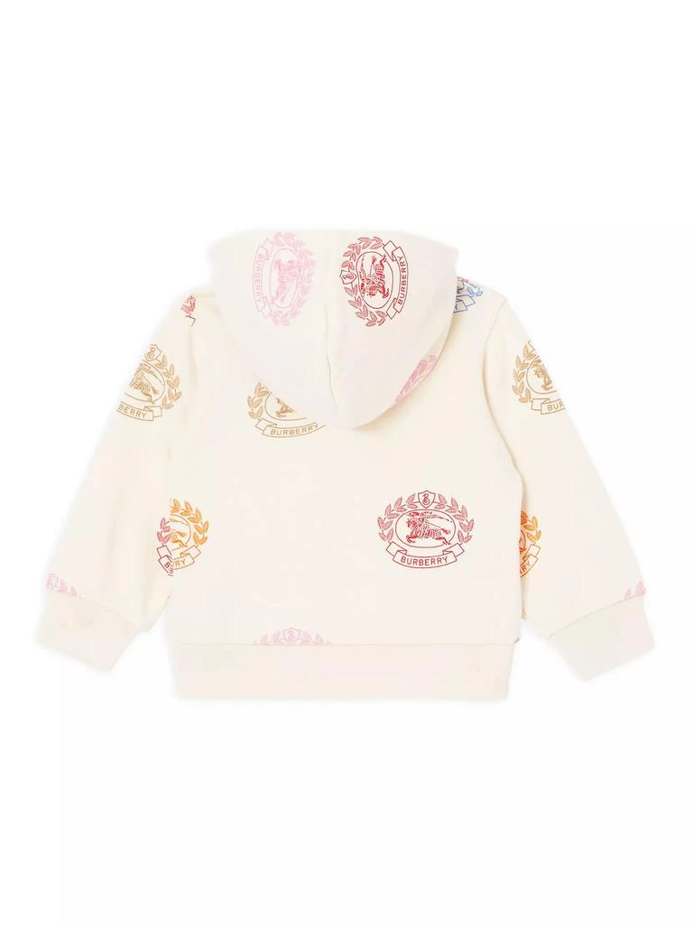 商品Burberry|Baby Girl's & Little Girl's Sidney Crest Cotton Hoodie,价格¥1538,第2张图片详细描述