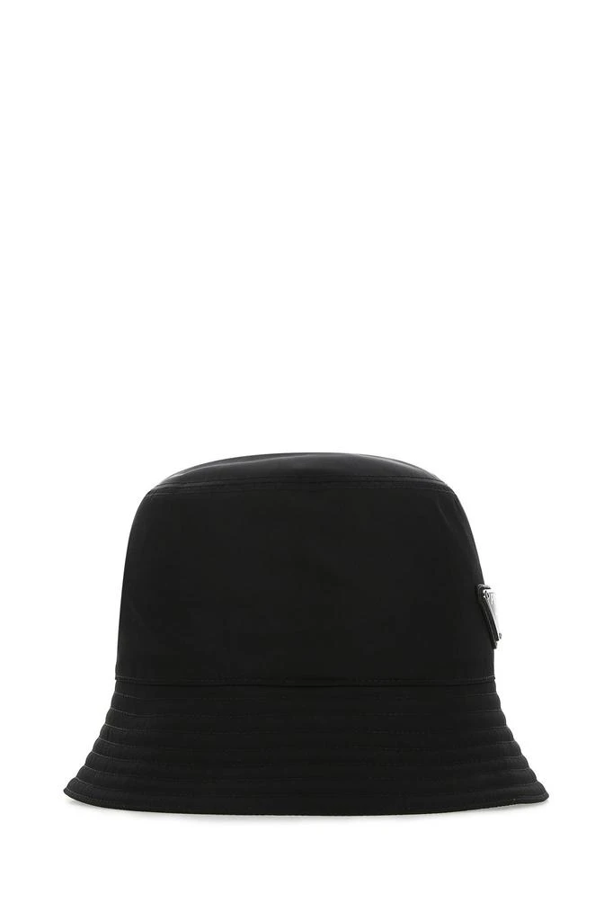 商品Prada|Black Re-Nylon and gabardine hat Nd Prada Uomo,价格¥4688,第3张图片详细描述