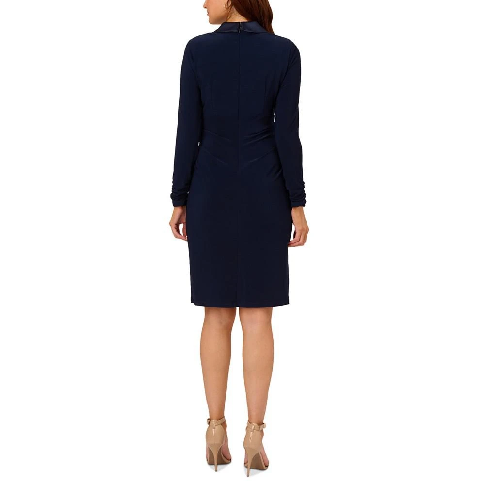 商品Adrianna Papell|Women's Jersey Tuxedo Sheath Dress,价格¥1115,第2张图片详细描述