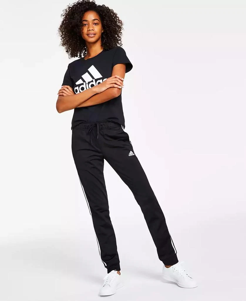 商品Adidas|Women's Essentials Warm-Up Slim Tapered 3-Stripes Track Pants, XS-,价格¥356,第2张图片详细描述