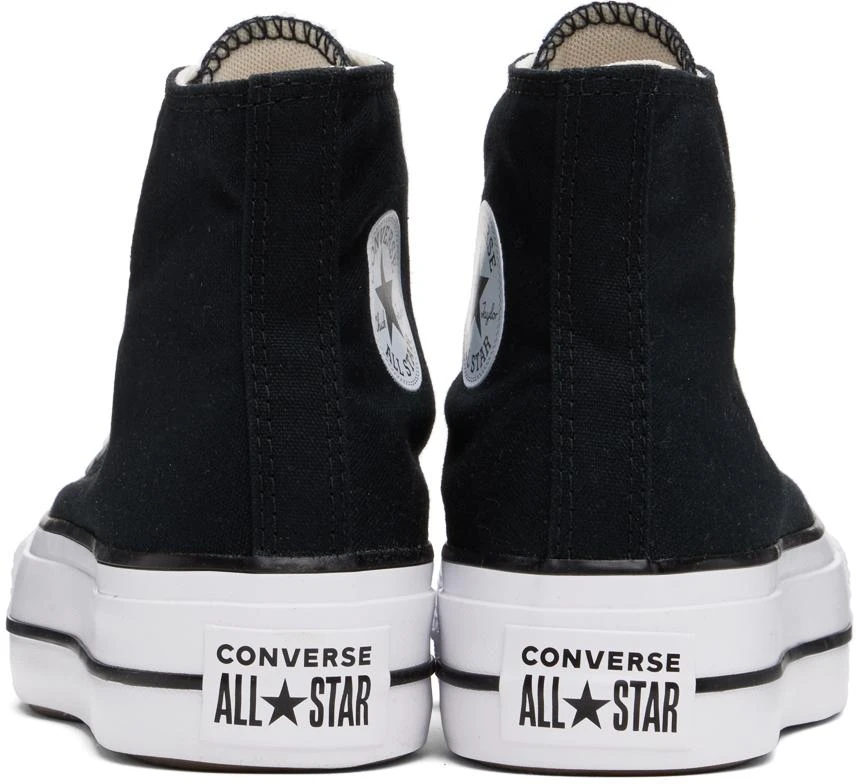 商品Converse|Black Chuck Taylor All Star Platform High-Top Sneakers,价格¥558,第2张图片详细描述