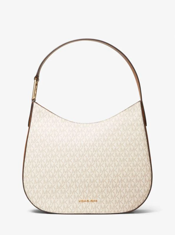 商品Michael Kors|Kensington Large Signature Logo Hobo Shoulder Bag,价格¥834,第1张图片