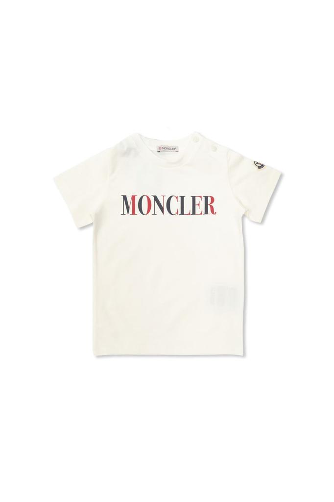 Moncler Moncler Enfant Logo Printed Short-Sleeved T-Shirt