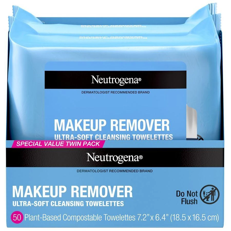商品Neutrogena|Makeup Remover Cleansing Towelettes,价格¥104,第1张图片