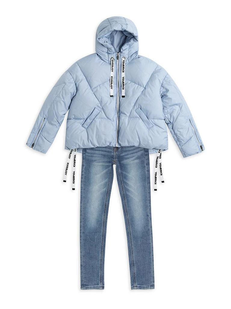 商品Khrisjoy|Little Kid's & Kid's Puffer Jacket,价格¥2729,第2张图片详细描述