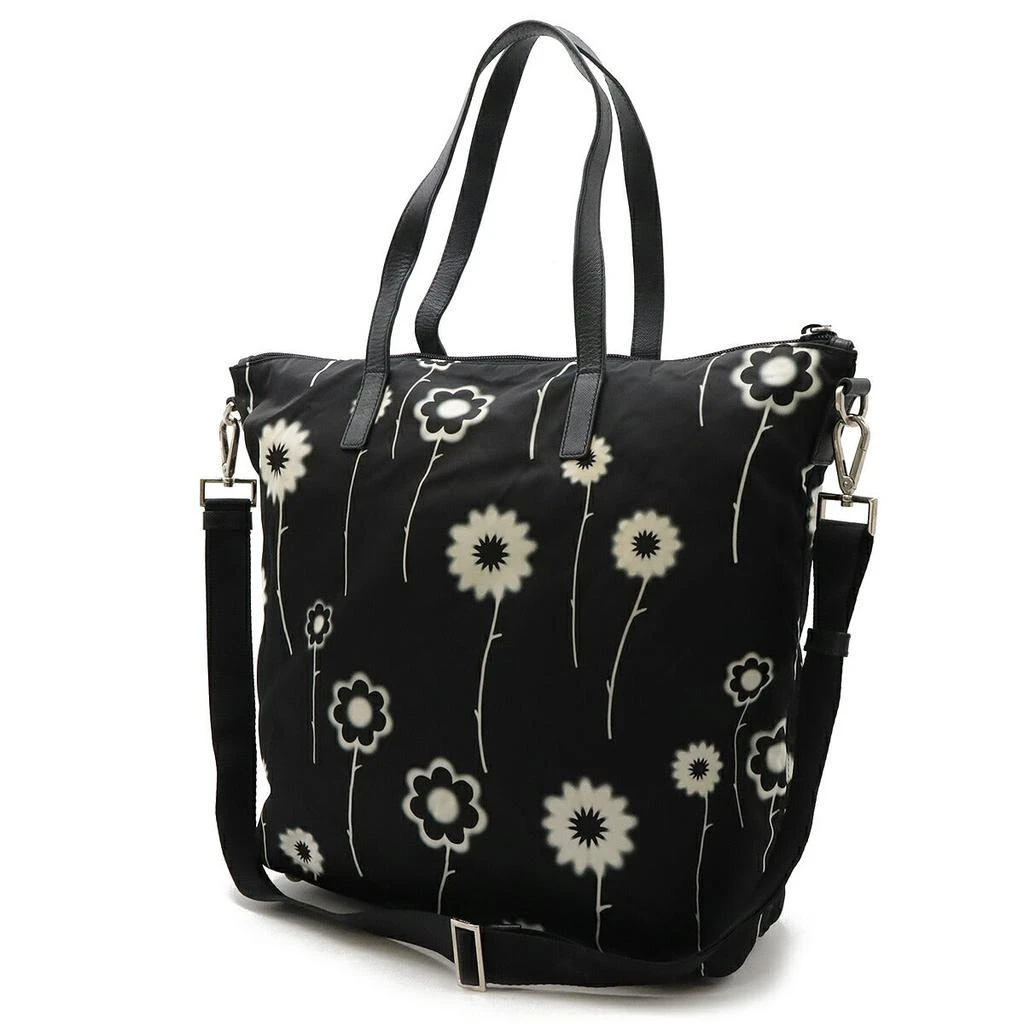 商品[二手商品] Prada|Nylon Leather Tote Bag,价格¥5798,第2张图片详细描述