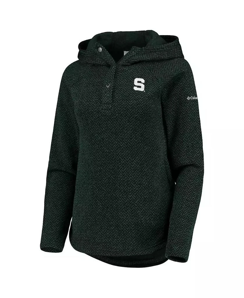 商品Columbia|Women's Green Michigan State Spartans Darling Days Raglan Fleece Pullover Hoodie,价格¥471,第2张图片详细描述