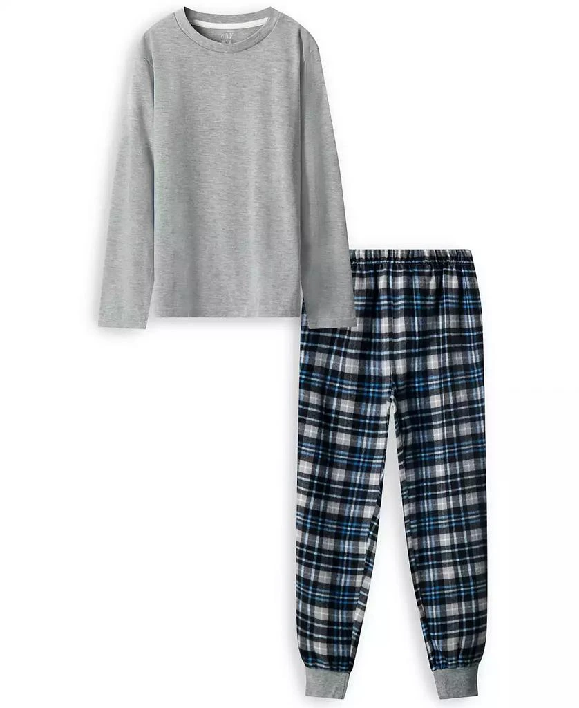 商品Sleep On It|Boys Plaid 2pc Pajama Pant Set,价格¥150,第1张图片