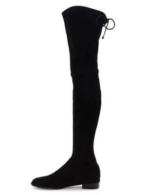 商品Stuart Weitzman|​Suede Over The Knee Boots,价格¥1417,第4张图片详细描述