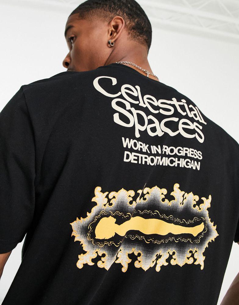 Carhartt WIP spaces backprint t-shirt in black商品第4张图片规格展示