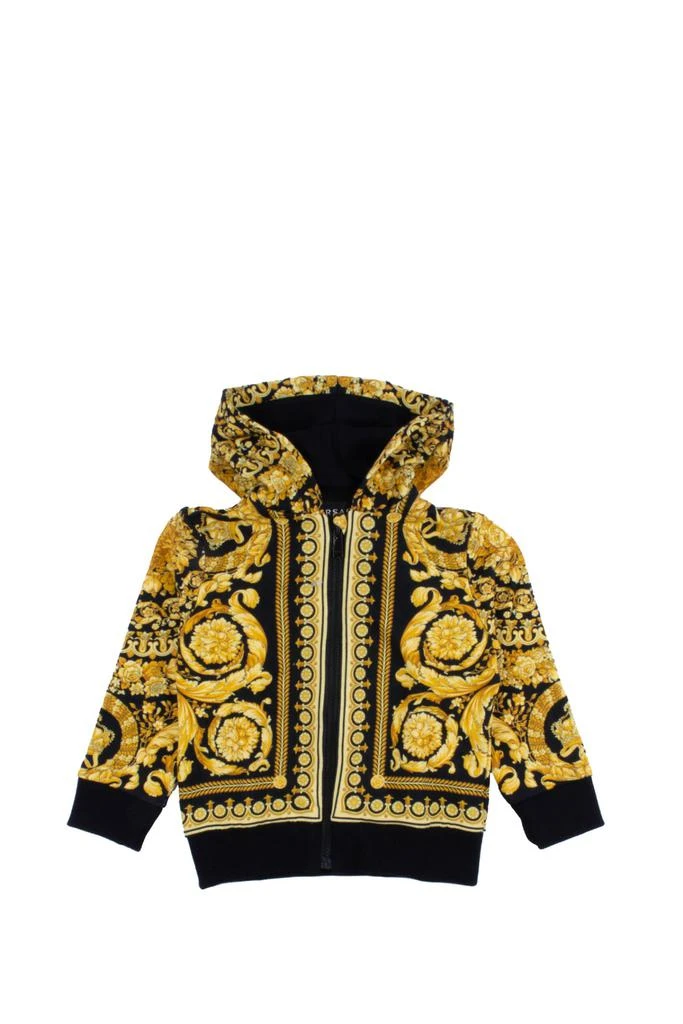 商品Versace|Baroque Hooded Sweatshirt,价格¥2303,第1张图片