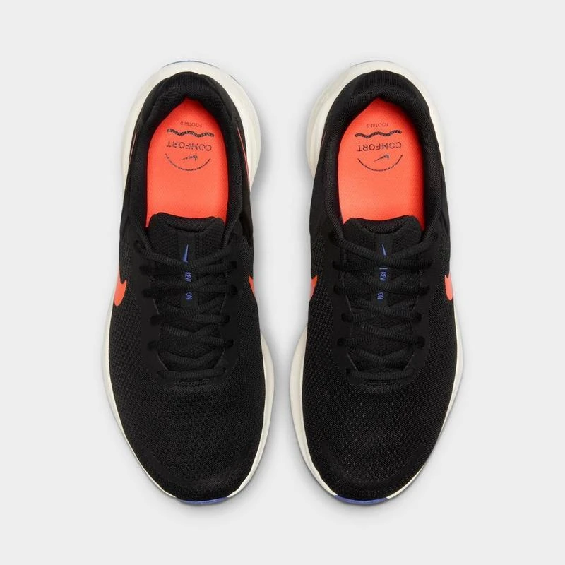 商品NIKE|Men's Nike Revolution 7 Road Running Shoes (Extra Wide Width),价格¥521,第5张图片详细描述