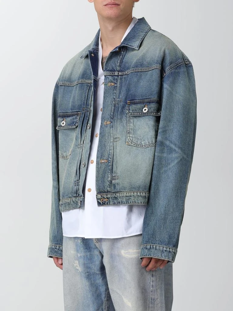 商品Kenzo|Kenzo Trucker jacket in washed denim,价格¥5417,第4张图片详细描述