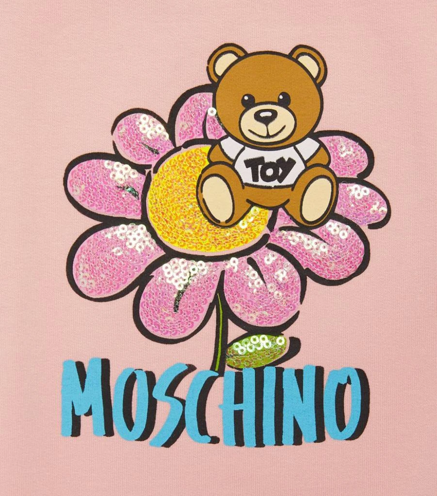 商品Moschino|Embellished T-Shirt Dress (3-36 Months),价格¥1074,第3张图片详细描述