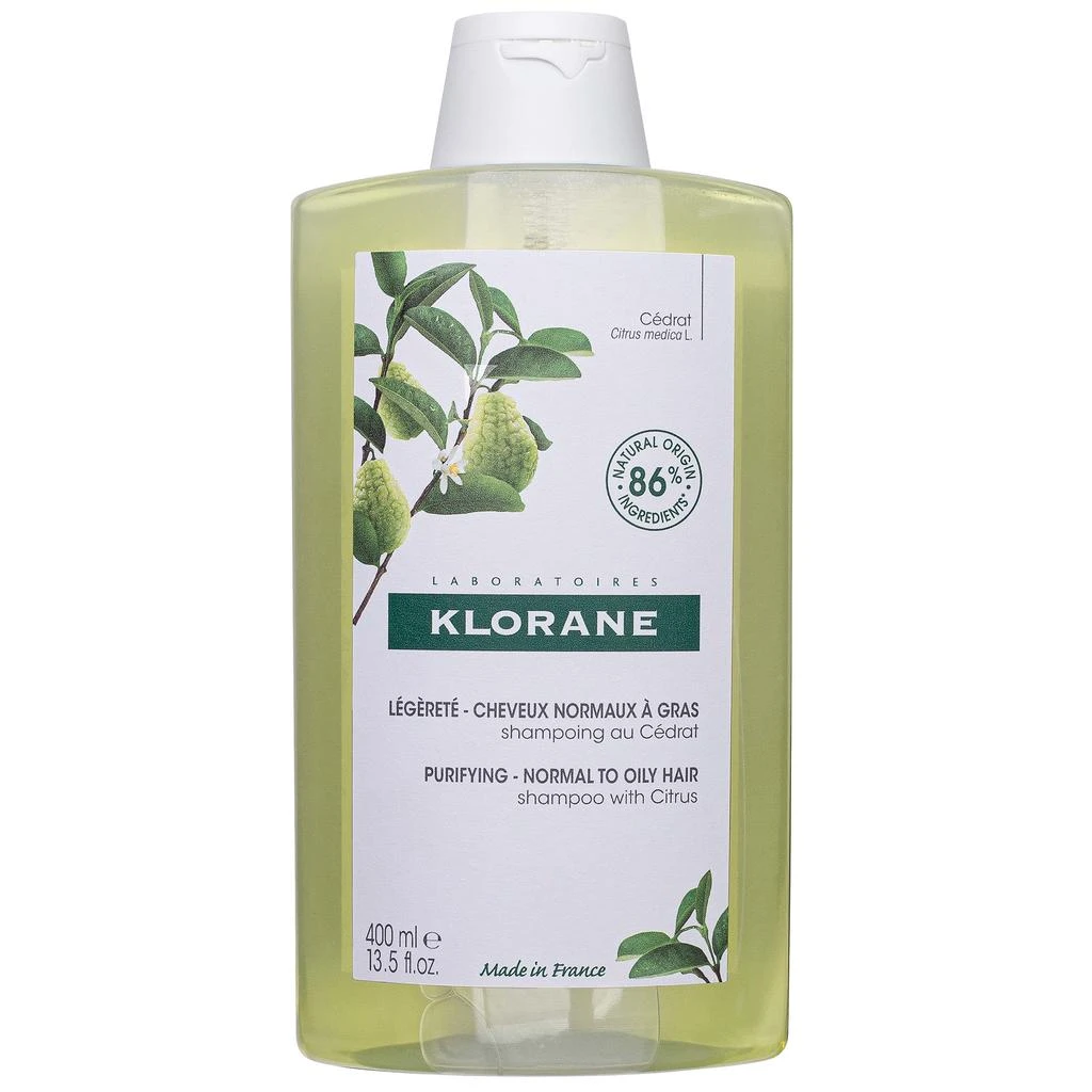 商品KLORANE|KLORANE Shampoo with Citrus Pulp 13.5 fl. oz,价格¥183,第1张图片