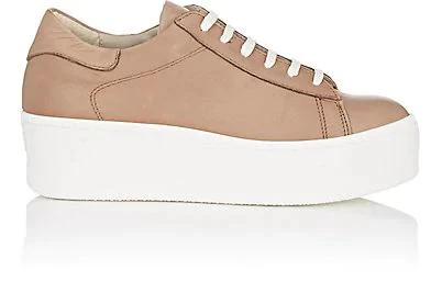 商品Barneys New York|Leather Platform Sneakers,价格¥500,第1张图片