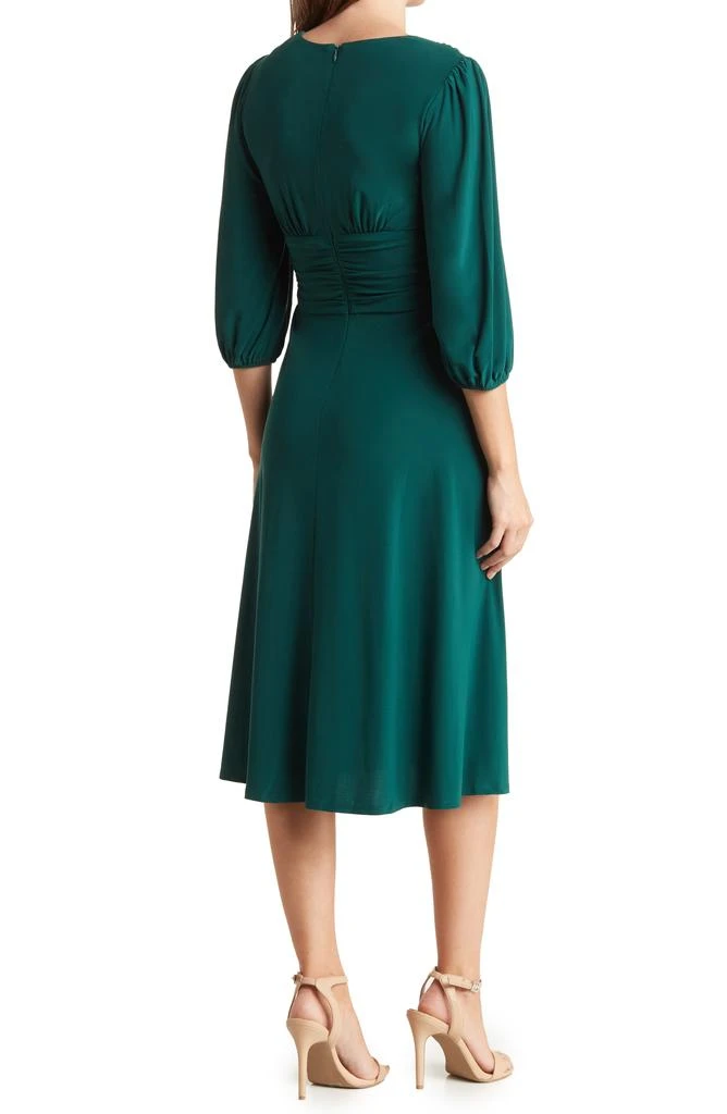 商品Vince Camuto|Twist Front Long Sleeve Midi Dress,价格¥368,第2张图片详细描述