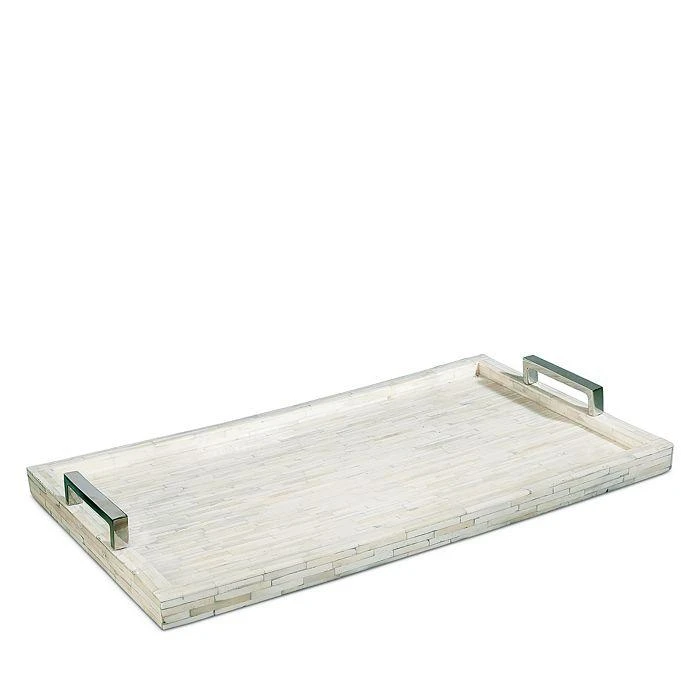 商品Regina Andrew|Design White Bone and Nickel Tray,价格¥2911,第1张图片