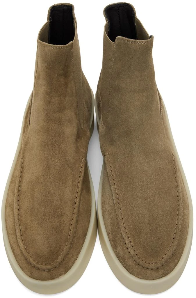 商品Fear of god|Taupe Suede Chelsea Boots,价格¥4425,第5张图片详细描述