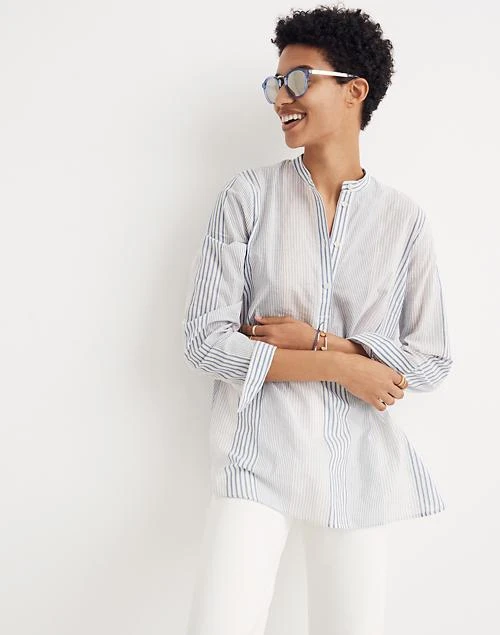 商品Madewell|Wellspring 条纹衬衫,价格¥318,第1张图片