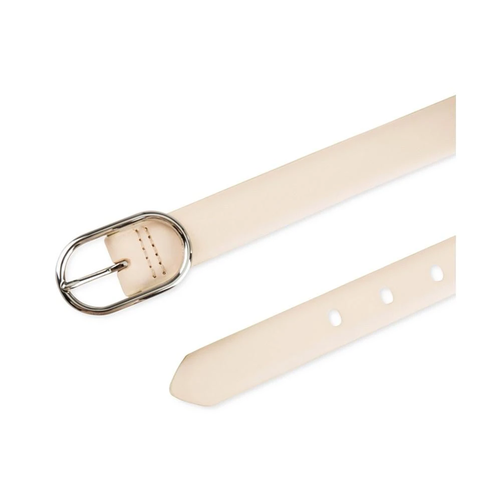 商品Calvin Klein|Women's Skinny Oval Center Bar Buckle Belt,价格¥160,第3张图片详细描述