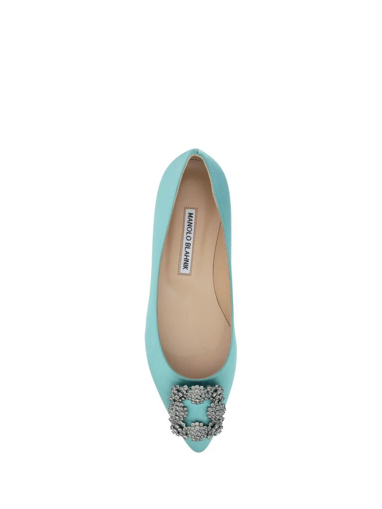 商品Manolo Blahnik|Hangisi Ballerinas,价格¥4708,第4张图片详细描述