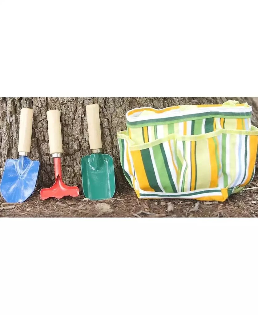 商品JustForKids|Kids Garden Tools Set with Tote,价格¥90,第3张图片详细描述