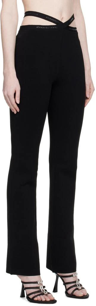 商品Alexander Wang|Black Criss-Cross Leggings,价格¥1398,第2张图片详细描述