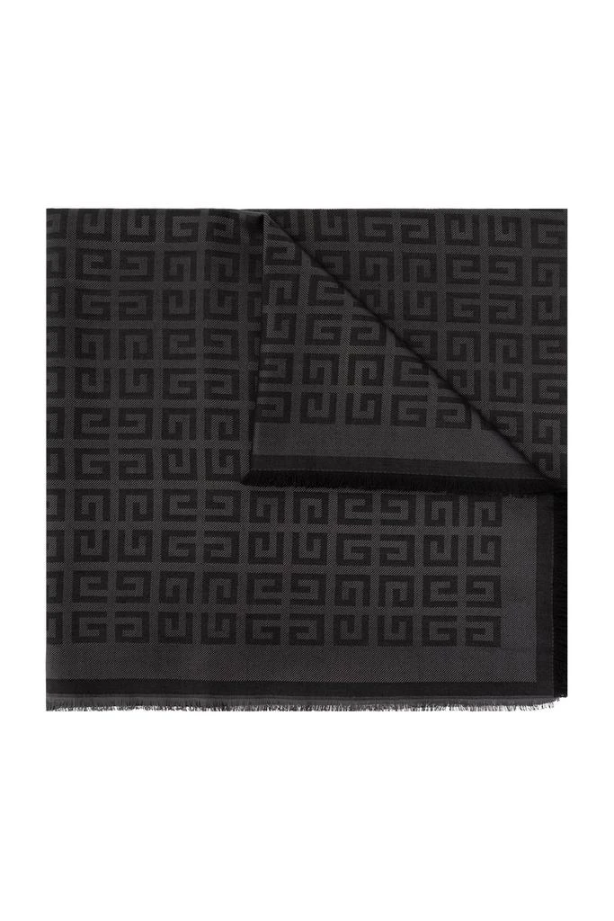 商品Givenchy|Givenchy Monogram-Printed Frayed Scarf,价格¥2345,第1张图片