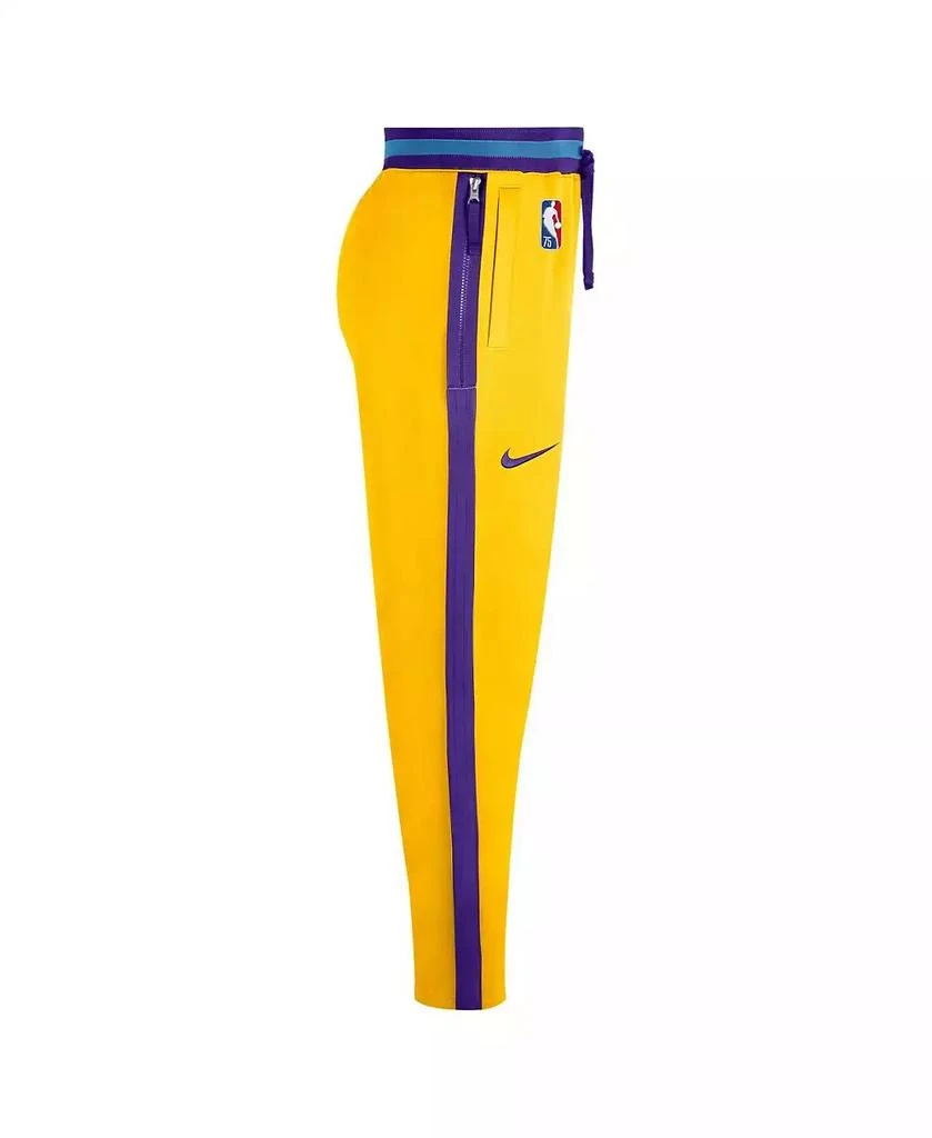 商品NIKE|Men's Gold Los Angeles Lakers 2021/22 City Edition Therma Flex Showtime Pants,价格¥733,第4张图片详细描述