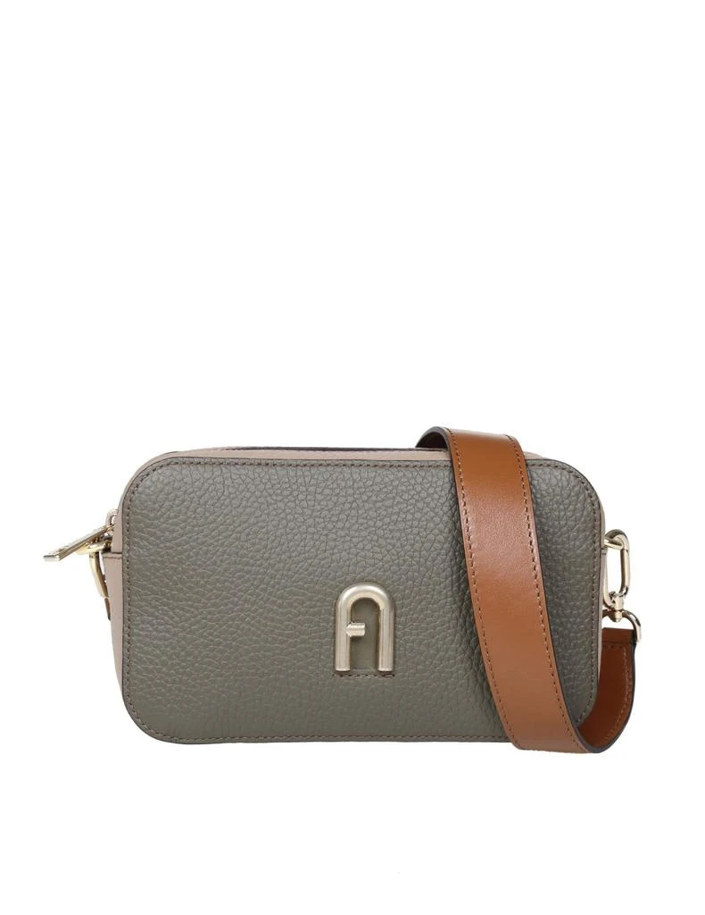 商品Furla|Furla Primula Shoulder Bag In Sage Color Leather,价格¥2081,第1张图片