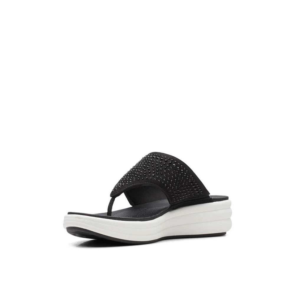 商品Clarks|Women's Cloudstepper Drift Jaunt Wedge Sandals,价格¥337,第4张图片详细描述