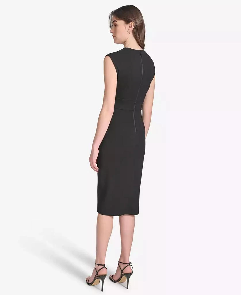 商品Calvin Klein|Women's Square-Neck Sheath Dress,价格¥310,第2张图片详细描述