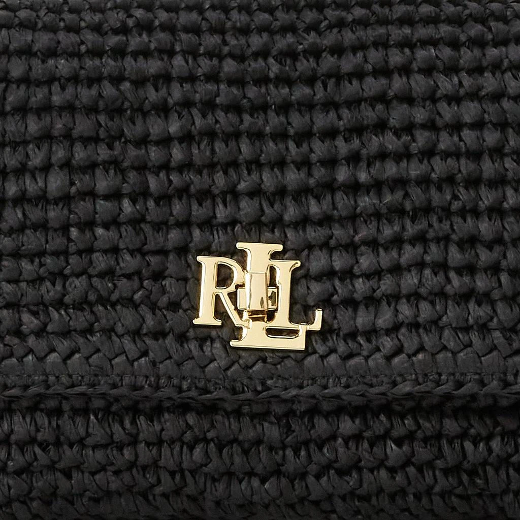 商品Ralph Lauren|Woven Straw Medium Sophee Bag,价格¥1671,第5张图片详细描述