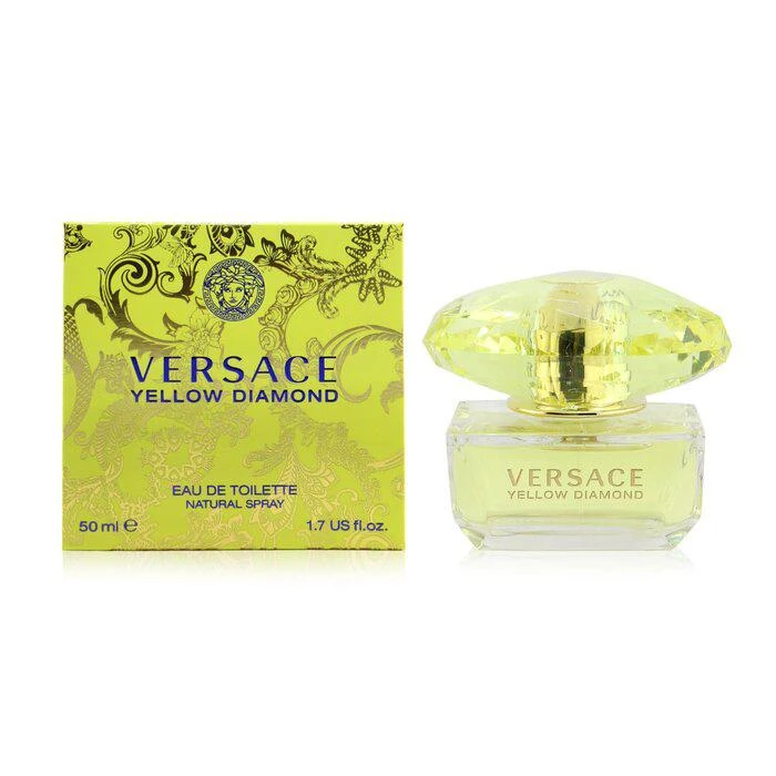 商品Versace|Versace 幻影金钻 黄水晶 黄钻女士淡香水Yellow Diamond EDT 50ml/1.7oz,价格¥562,第2张图片详细描述