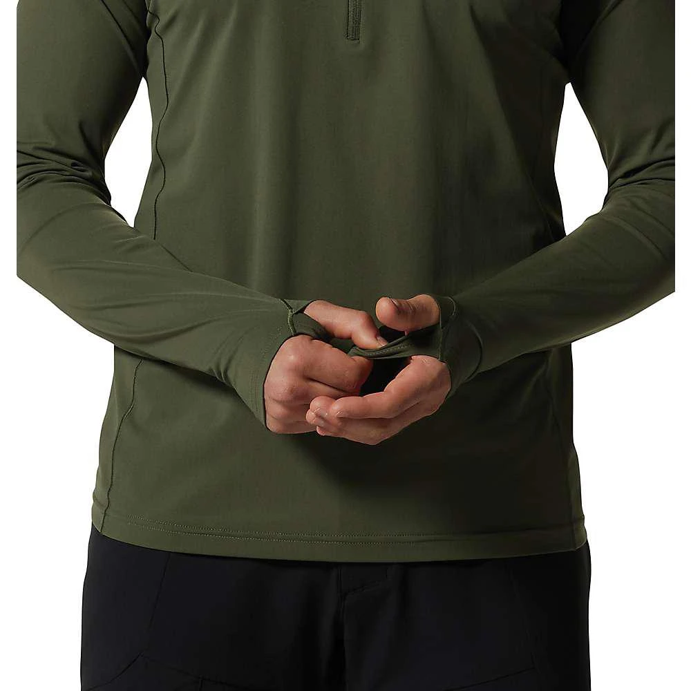 商品Mountain Hardwear|Mountain Hardwear Men's Mountain Stretch Half Zip Top,价格¥623,第2张图片详细描述