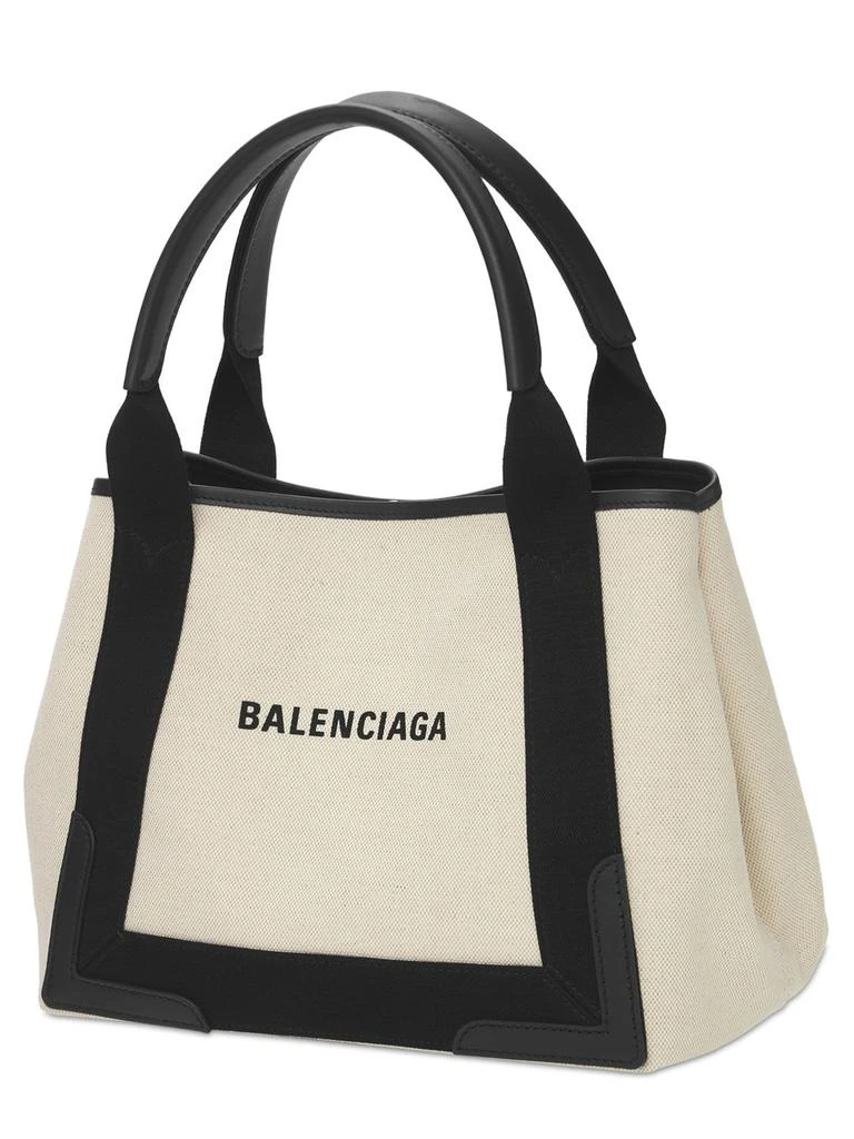 商品Balenciaga|Sm Navy Cabas Canvas Bag,价格¥8360,第3张图片详细描述