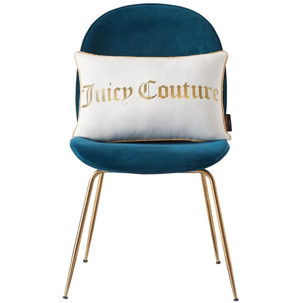 商品Juicy Couture|Gothic Words Decorative Pillow, 14" x 20",价格¥487,第5张图片详细描述