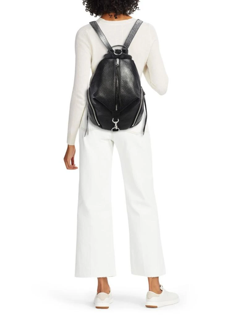 商品Rebecca Minkoff|Julian Leather Backpack,价格¥2211,第2张图片详细描述