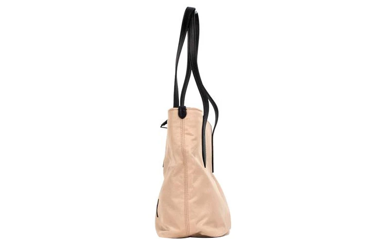 商品[国内直发] Burberry|博柏利 通勤大容量经典大Logo 尼龙 托特包Tote包购物袋单肩手提包 小号 女款 浅杏色,价格¥5682,第3张图片详细描述