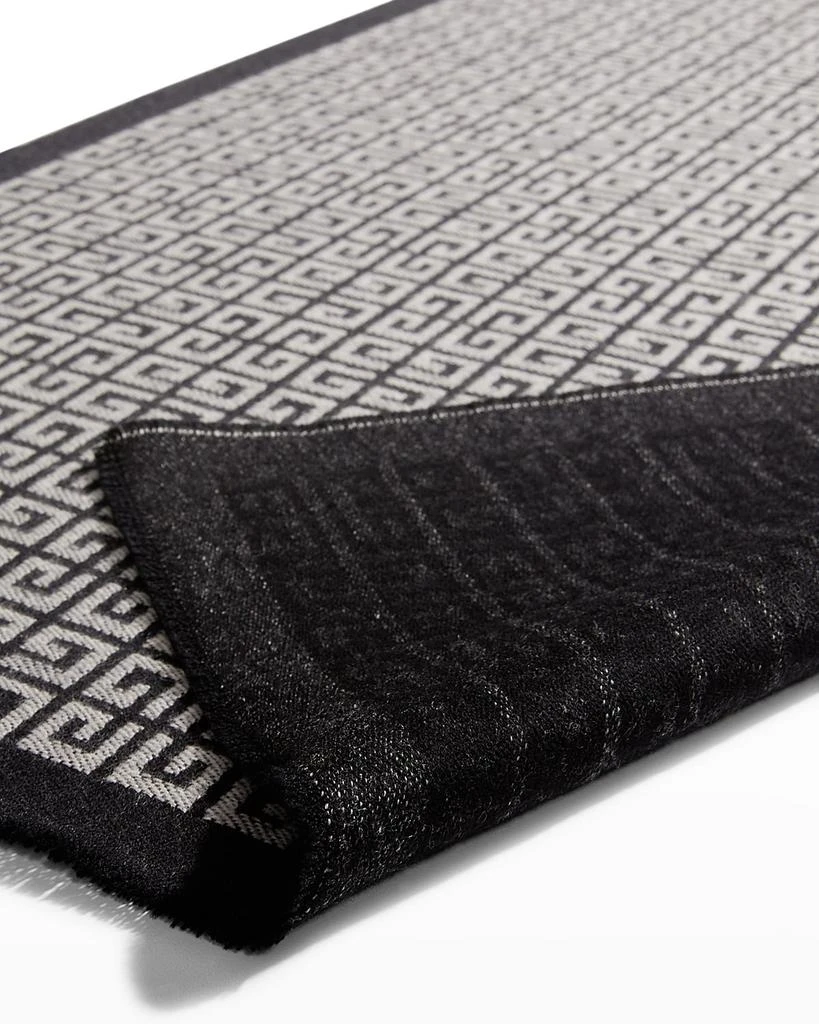 商品Givenchy|Men's 4G-Jacquard Wool Scarf,价格¥3086,第4张图片详细描述