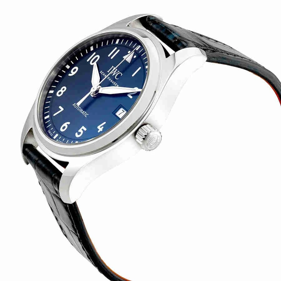 商品IWC Schaffhausen|Pilots Automatic Midsize Blue Dial Unisex Watch IW324008,价格¥25696,第2张图片详细描述