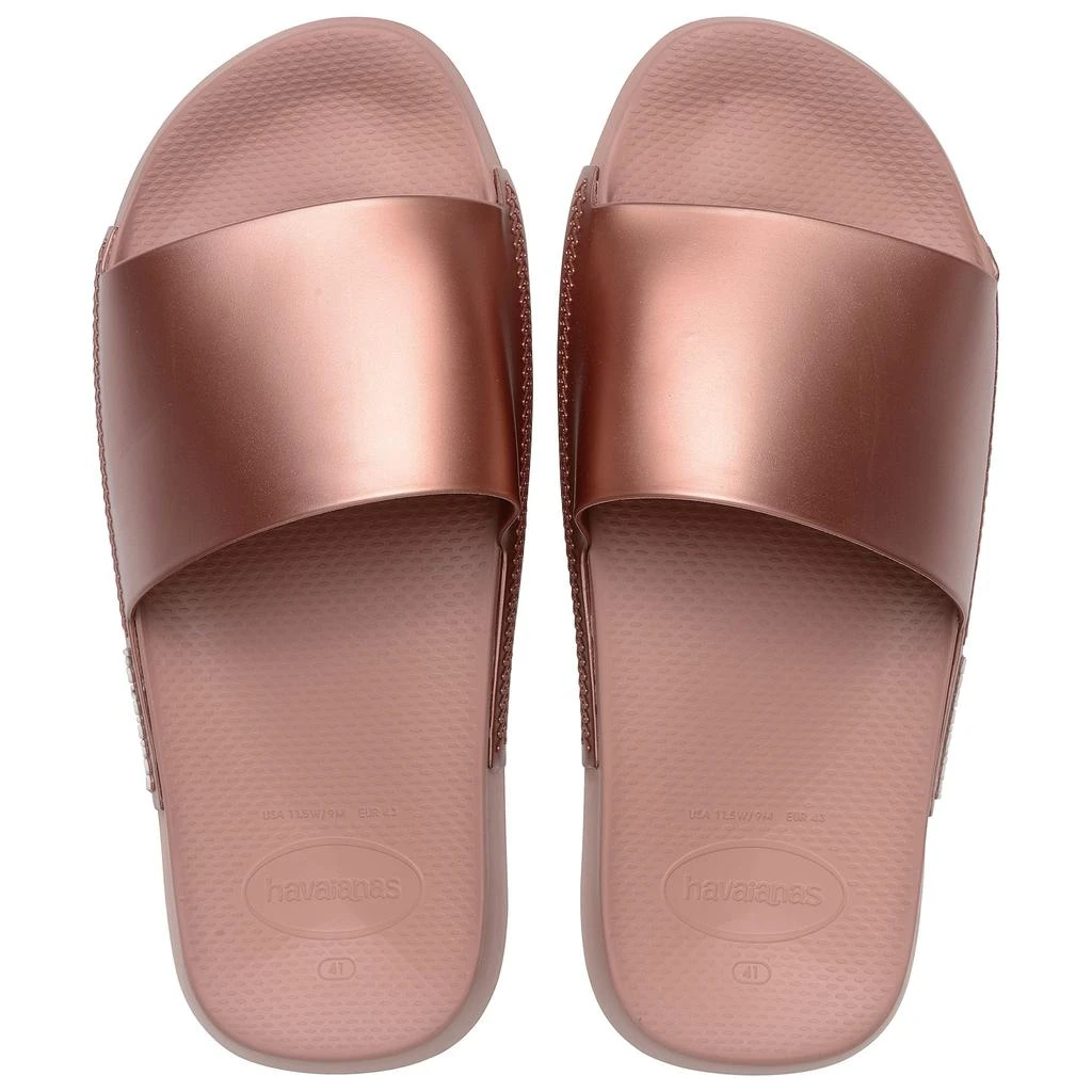 商品Havaianas|Slide Classic Metallic Flip-Flop Sandal,价格¥302,第2张图片详细描述