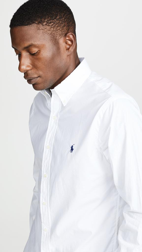 Polo Ralph Lauren Slim Stretch Poplin Shirt商品第6张图片规格展示