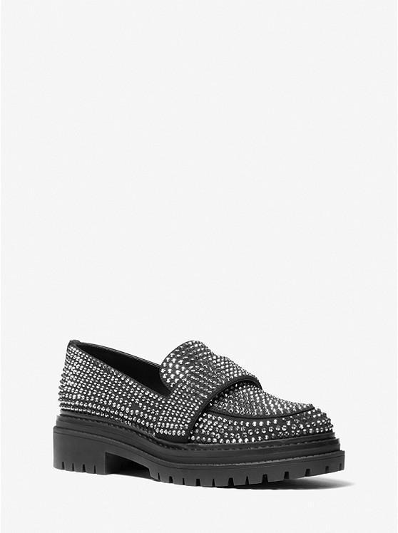 商品Michael Kors|Parker Crystal Embellished Scuba Loafer,价格¥1303,第1张图片