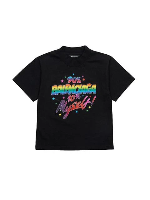 商品Balenciaga|Little Kid's &amp; Kid's Multicolored Washed T-Shirt,价格¥1883,第1张图片
